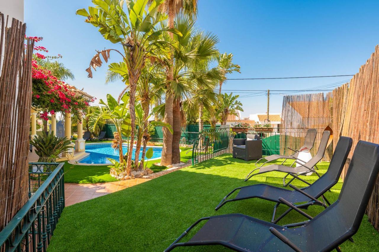 Oasis Tropical, Jardim E Piscina! Appartement Portimão Buitenkant foto